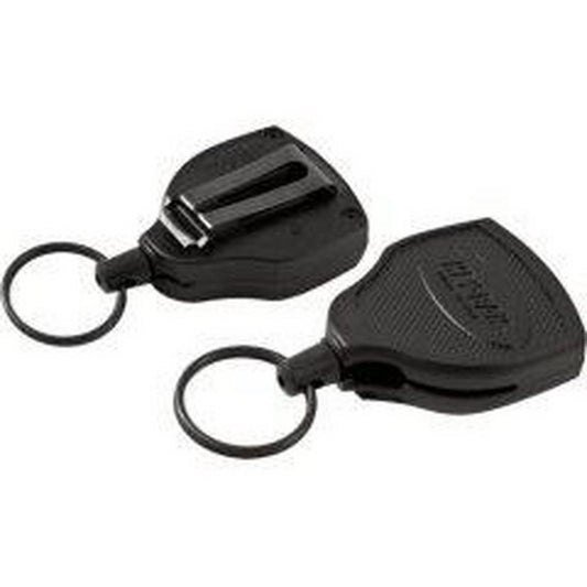 West Coast Corporation (WCC) Key-Bak® Leather and Kevlar® Heavy Duty Retractable Key Chain