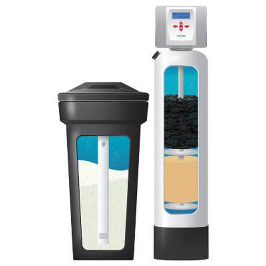 Lancaster Water Treatment X-Factor Diamond Line CitySoft 36,000 grains Tank Water Softener with Bypass, Resin, and Cat-Hac Carbon