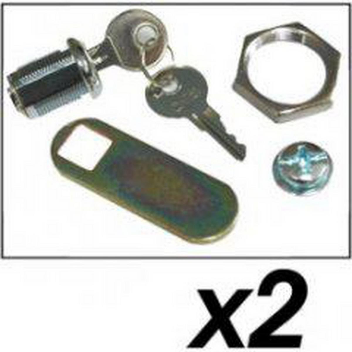 2 x 3 x 1 in. Key and Lock Set for Hygen™ Microfiber Cleaning Cart