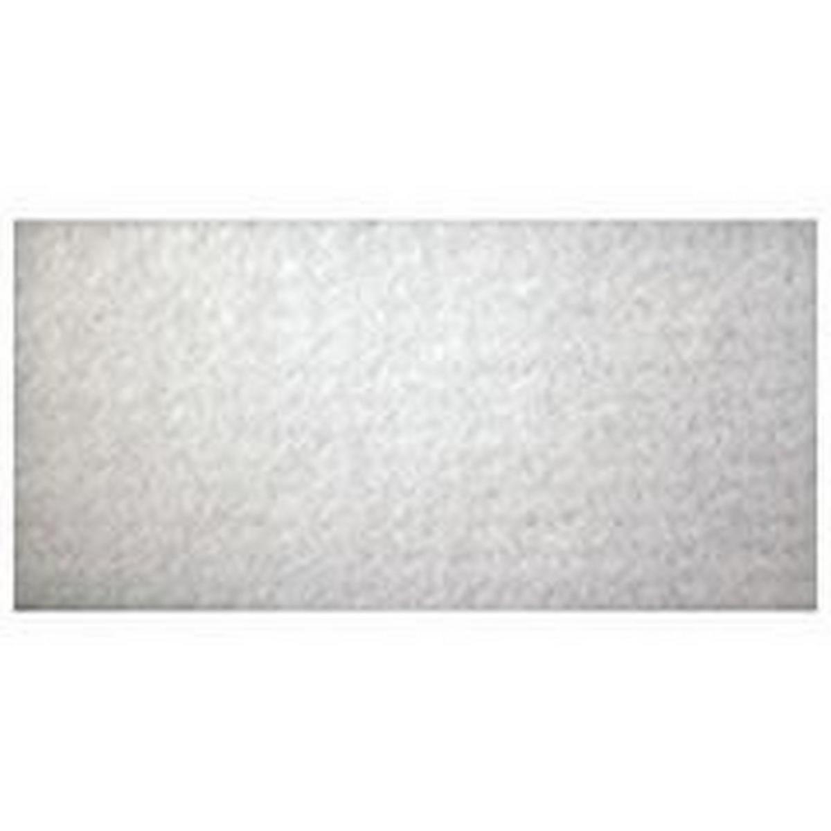 5-1/4 x 10-1/2 in. Thin Driver Pad in White (Case of 48)