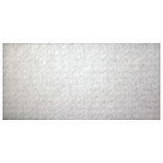 5-1/4 x 10-1/2 in. Thin Driver Pad in White (Case of 48)