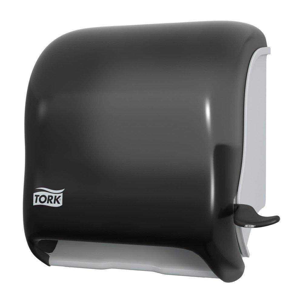 Tork Tork Paper Hand Towel Roll Dispenser, Lever, Smoke