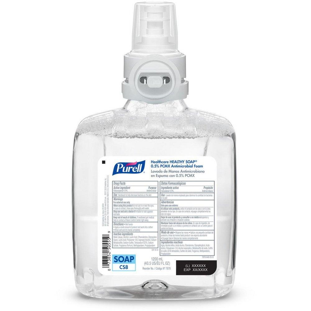 GOJO FMX-20™ 1200 ml 0.5% PCMX Antimicrobial Foam Hand Soap (Case of 2)