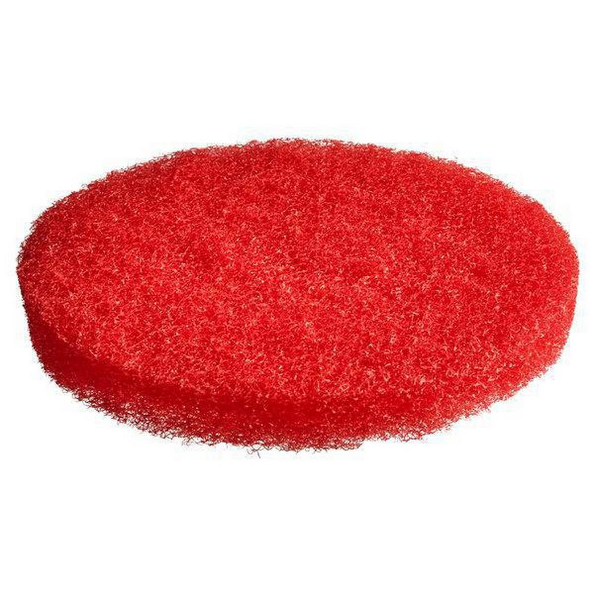 Spray Buffing Cleaning Pad in Red for MS2000 and JET Handheld Scrubbers (Case of 10)