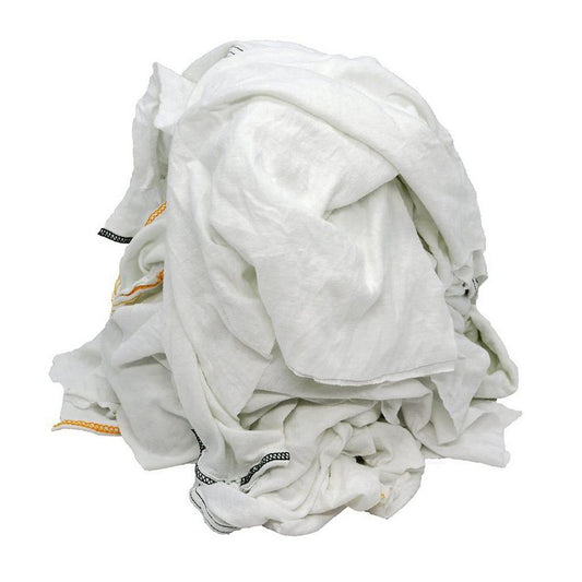 50 lb. per Case Lint Free Knit Rag in White