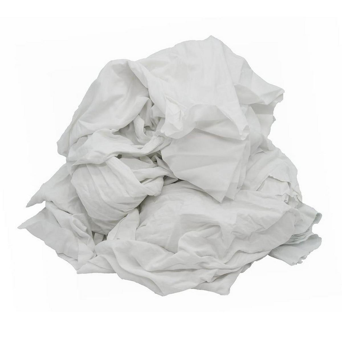 25 lb. Compressed Sheeting Rag in White