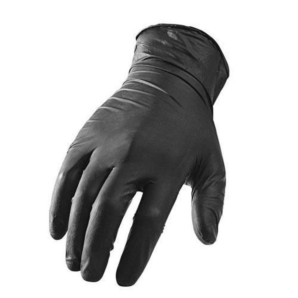 Liberty Glove & Safety DuraSkin® BlackShield® L Size Nitrile Gloves in Black