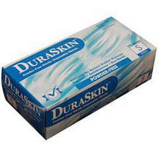Liberty Glove & Safety DuraSkin® M Size Nitrile Gloves in Blue