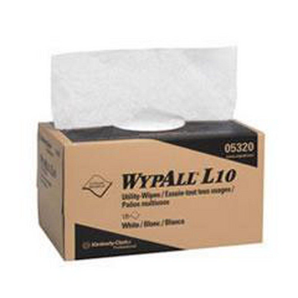 WypAll® L10 9 x 10-1/4 in. Utility Wiper in White (Case of 18)