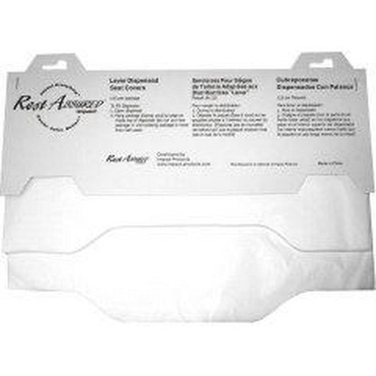Impact Products Rest Assured™ Lever Dispensed Seat Cover in White