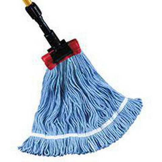 Golden Star Starline™ 1-1/4 in. Cotton and Rayon Blend Wet Mop in Blue