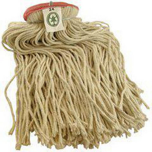 Golden Star Mops Starline™ Cotton Wet Mop in White