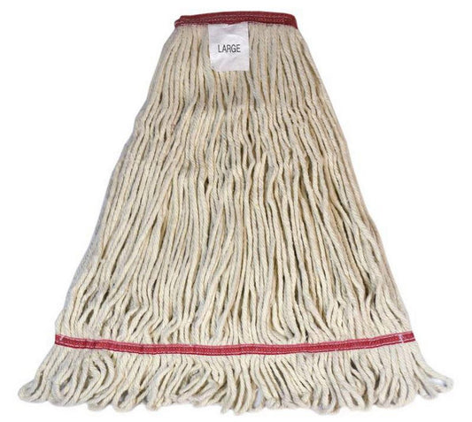 Golden Star Starline™ 1-1/4 in. Cotton Mop in White