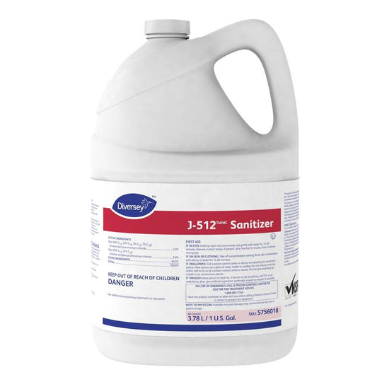 Diversey J-512™ 1 gal. Sanitizer, 4 Per Case