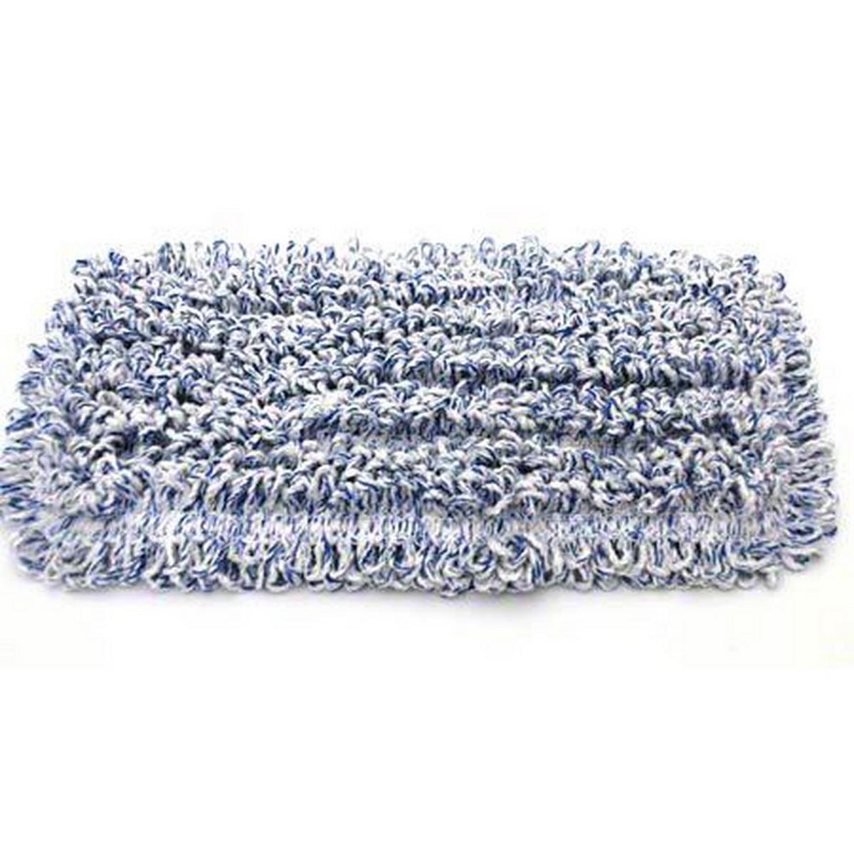 5 x 10 in. Microfiber Wave Hook Trowel Pad with Wave TRIO SPLIT Technology in Blue