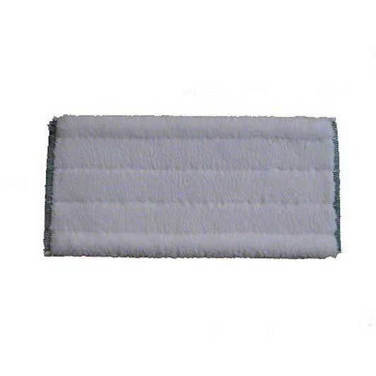 10 in. Microfiber Snow Pad in White and Blue