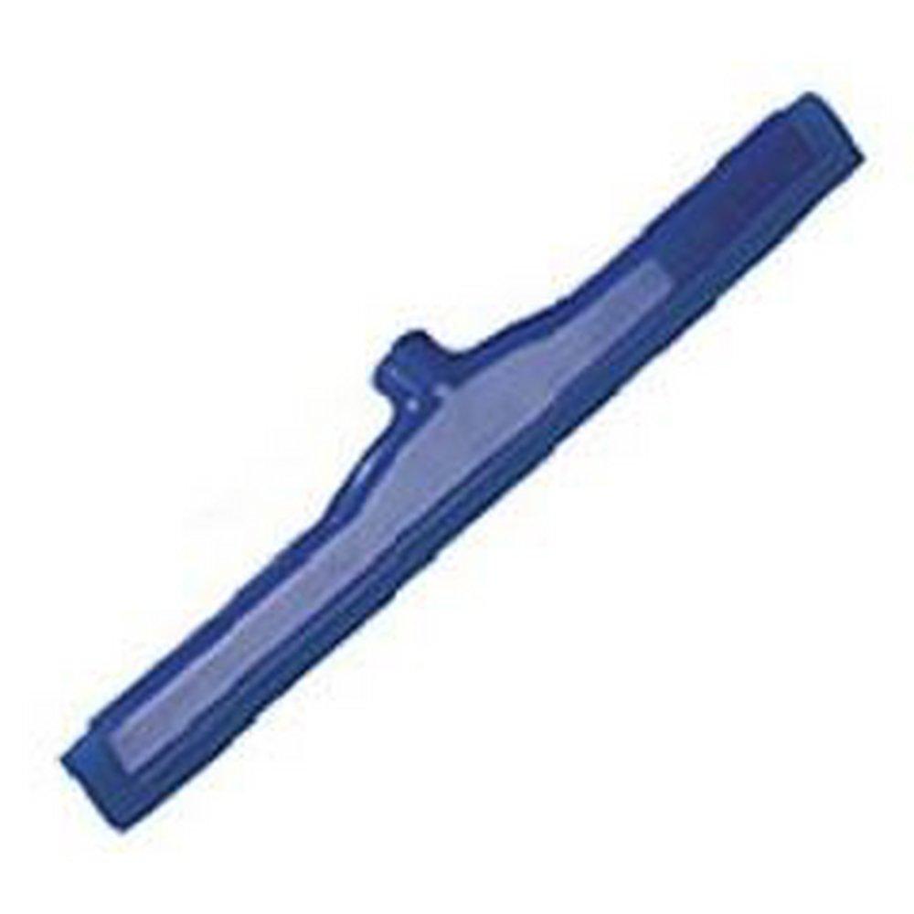 Carlisle Sparta® Spectrum® 24 in. One-piece Rubber Floor Squeegee in Blue