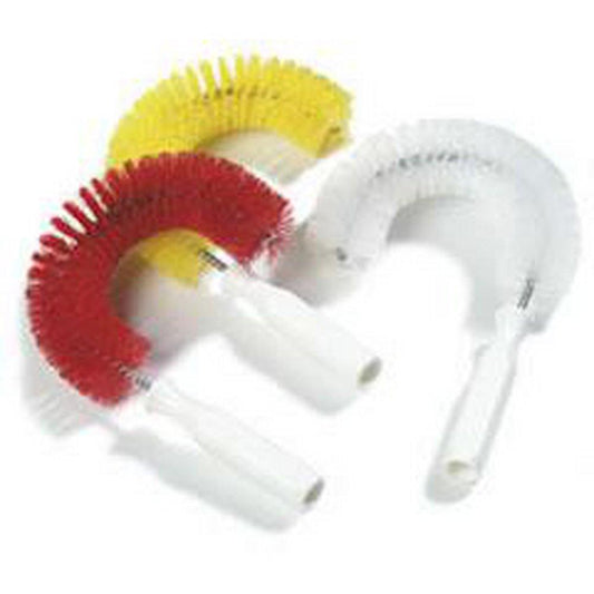 Carlisle Sparta® Clean-in-Place 11-1/2 in. Hook Brush in Yellow