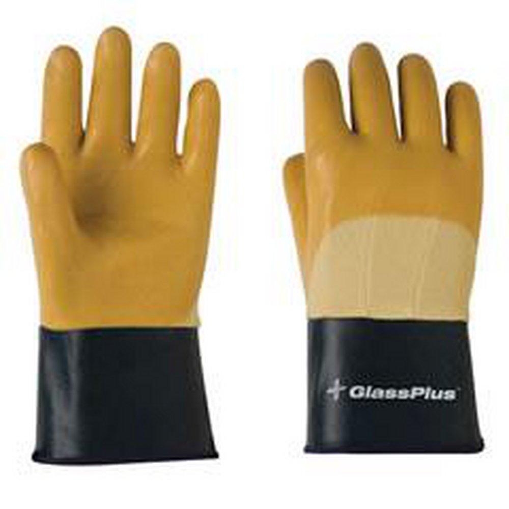 Banom GlassPlus® L Size Cotton and Kevlar® Gloves in Brown and Black