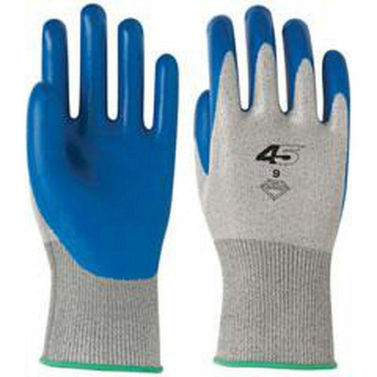 Banom 45® Size 8 Dynamax® 45 Gloves in Blue and Red