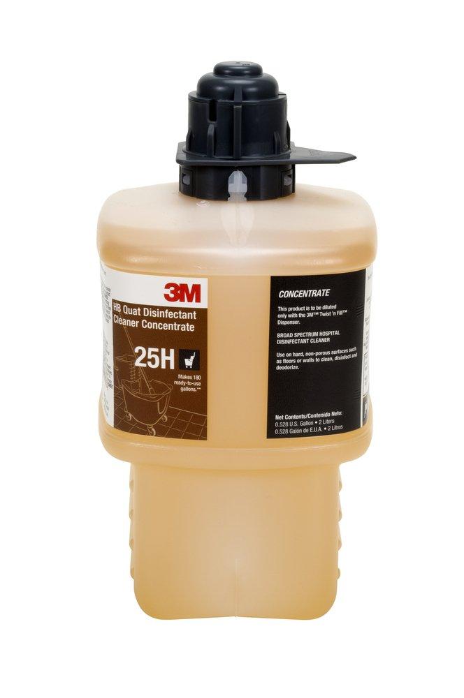 3M™ 25H 2 L Concentrated HB Quat Disinfectant Cleaner