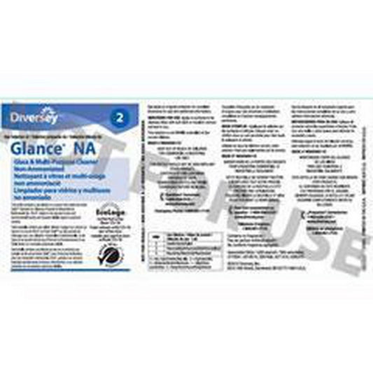 Product Label for #2 Glance® Glass and Multi-Purpose Cleaners