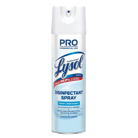 19 oz. Disinfectant Spray - Crisp Linen Scent, 12 Per Case