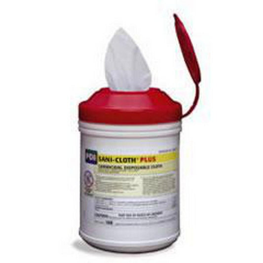 Medplus Services USA SANI-CLOTH® PLUS 6 x 6-3/4 in. Germicidal Disinfectant Wipe