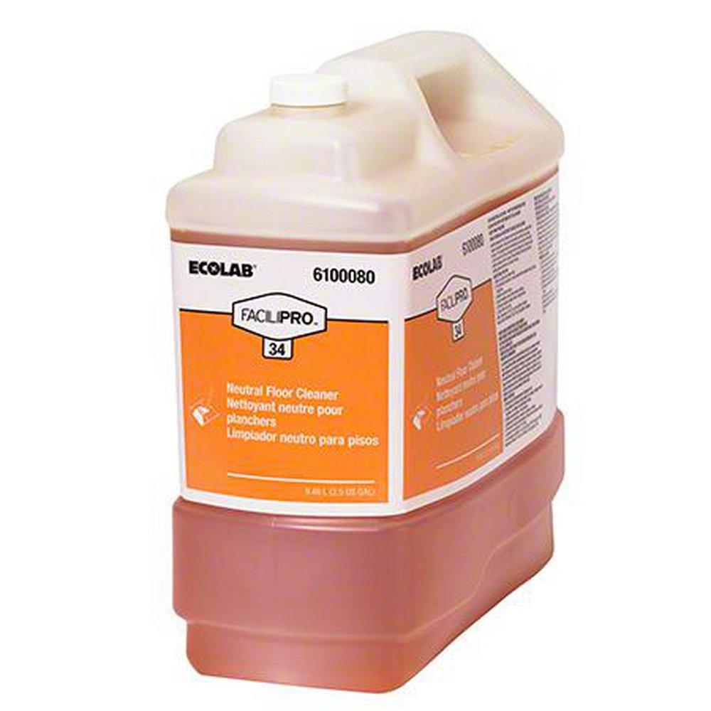 Ecolab Facilipro™ 2.5 gal High Performance Neutral Liquid Floor Cleaner