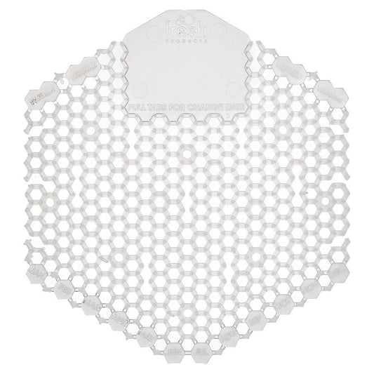 Fresh Products Wave 3D 30-Day Clear Urinal Screen in Mango (Box of 10)