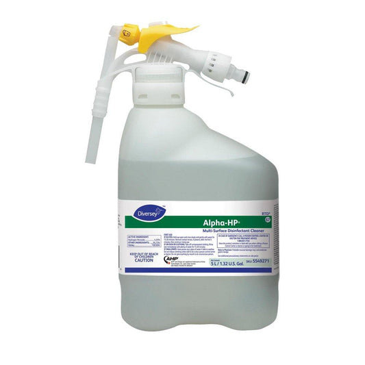 Diversey Alpha-HP® 1.32 gal Multi-Surface RTD Disinfectant Cleaner