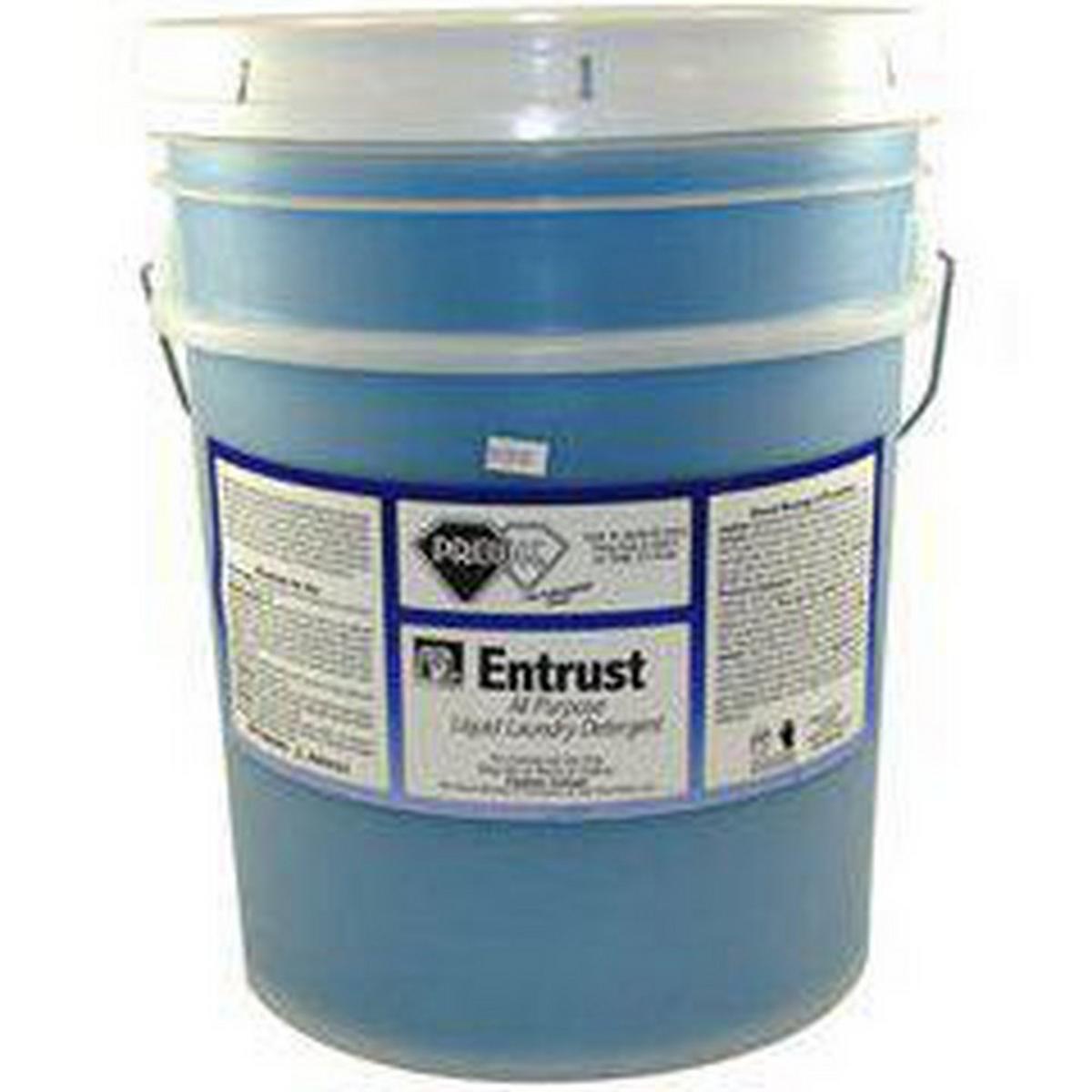 Crown Chemical Entrust™ 5 gal Premium Quality All Purpose Low Sudsing Laundry Detergent