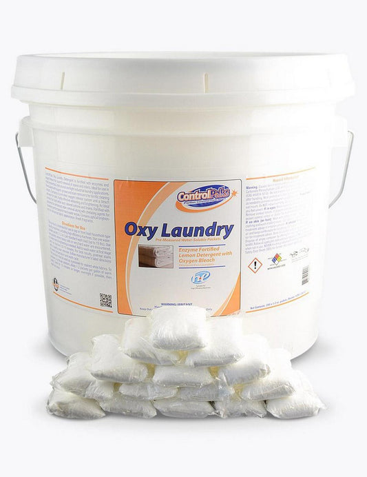 Crown Chemical ControlPaks™ 1.2 oz. Laundry Detergent with Oxygen Bleach