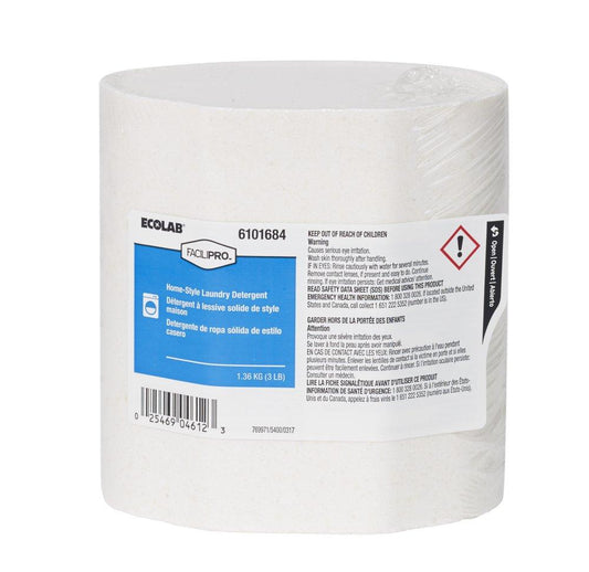 Ecolab FaciliPro™ 3 lb. Solid Laundry Detergent (Case of 4)