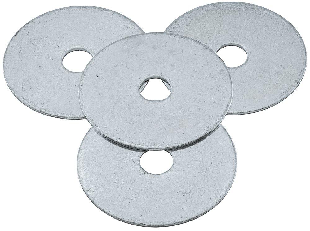 1/4 x 1-1/4 in. Zinc Plated Carbon Steel Fender Washer (Pack of 50)