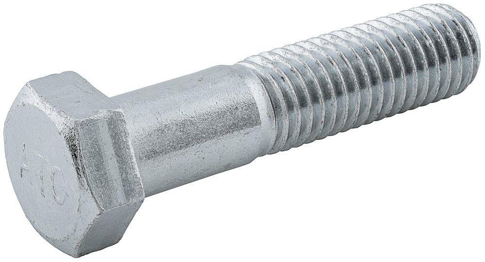 3/8 x 1 in. Zinc Hex Head Cap Screw Grade 5 (Pack of 25)
