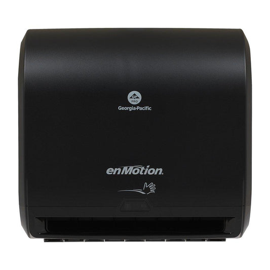 Georgia-Pacific enMotion® Impulse® 14 in. Automated Touchless Roll Paper Towel Dispenser in Black