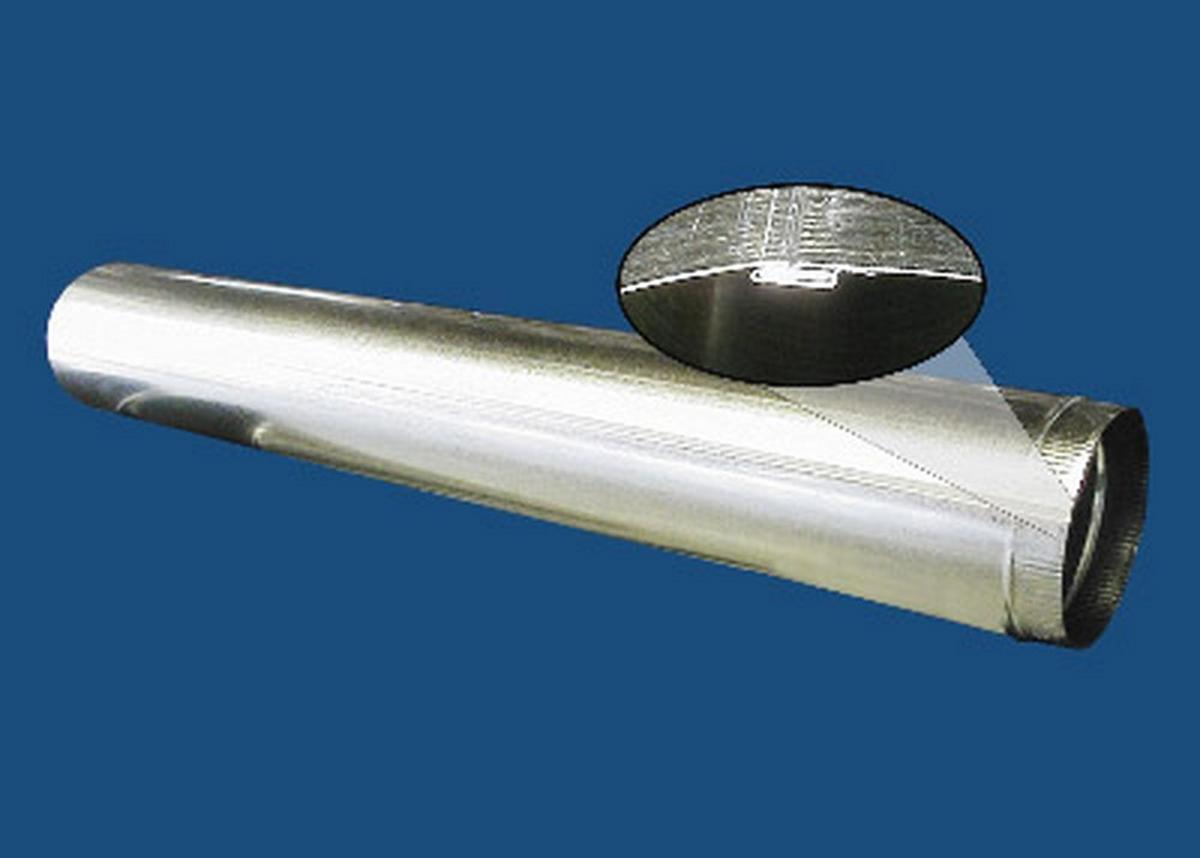 14 in x 60 in 28 ga Galvanized Steel Round Duct Pipe