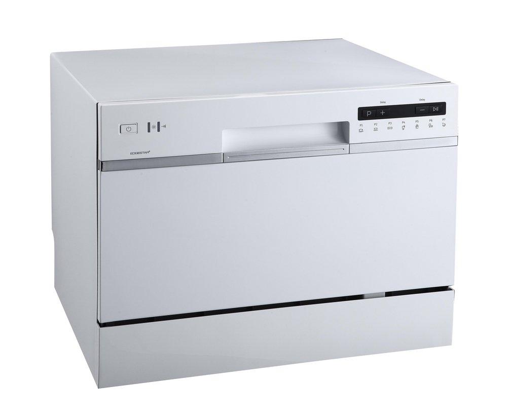21-5/8 in. 6 Place Settings Dishwasher in White
