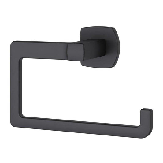 Pfister Deckard™ Rectangular Open Towel Ring in Black