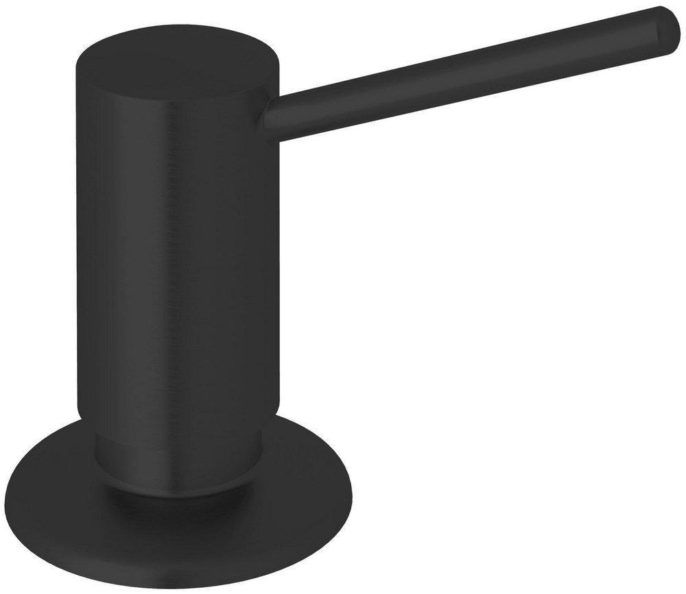 ROHL® Lux 12 oz. Deck Mount Brass Soap & Lotion Dispenser in Matte Black