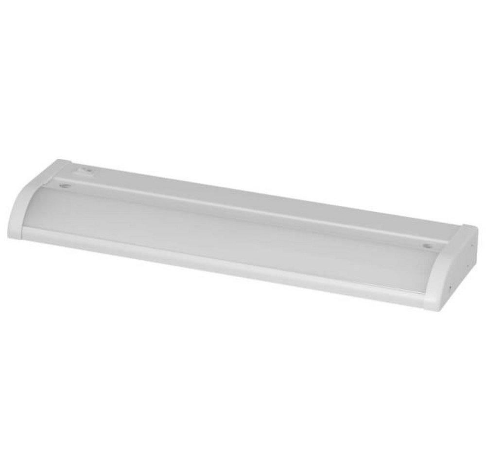 Progress Lighting LED Undercabinet 7.5W 1-Light Integrated LED Under Cabinet and Damp Light in Satin White