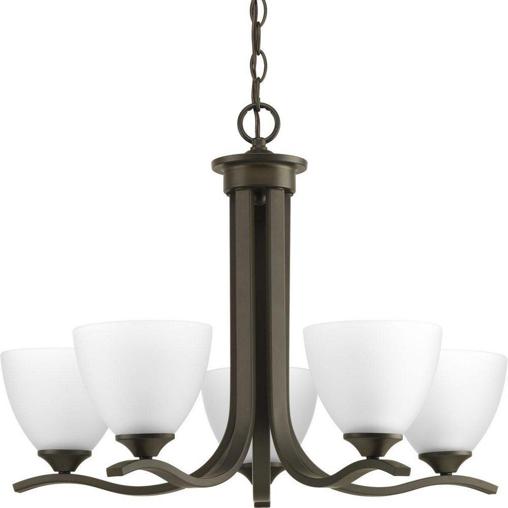Progress Lighting Laird 100W 5-Light Medium E-26 Incandescent Chandelier in Antique Bronze