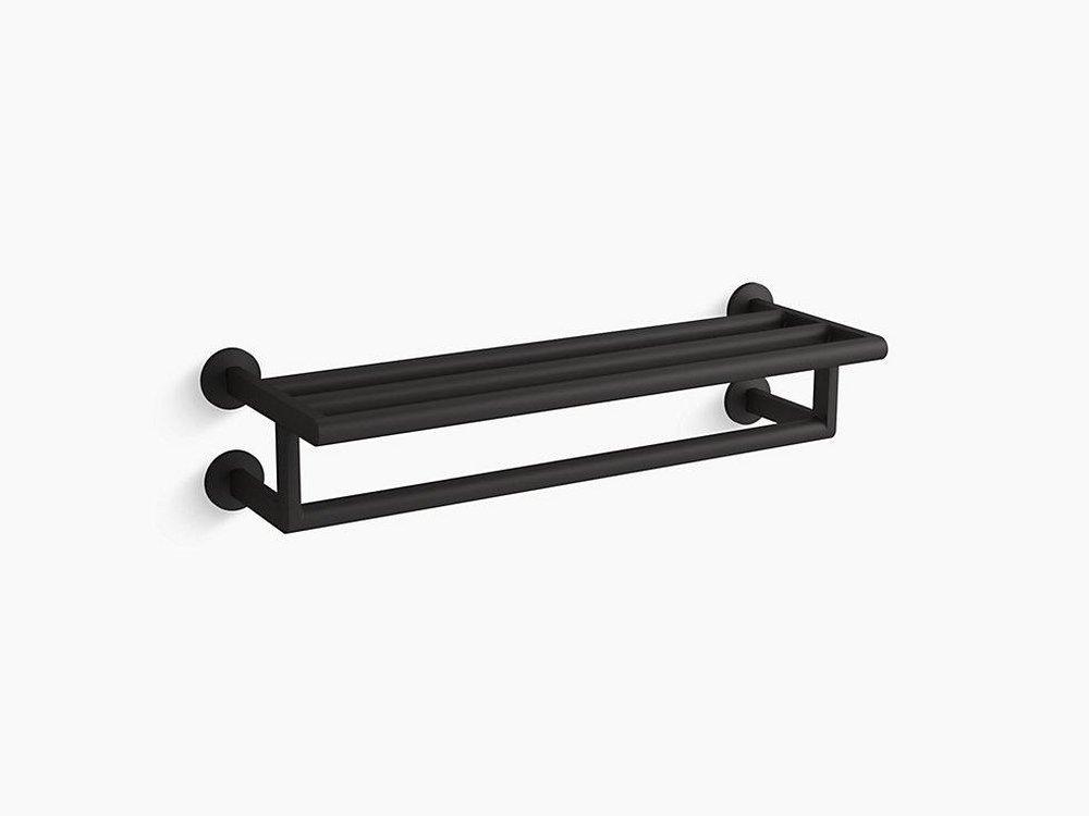 KOHLER Components™ 24 in. Towel Bar in Matte Black