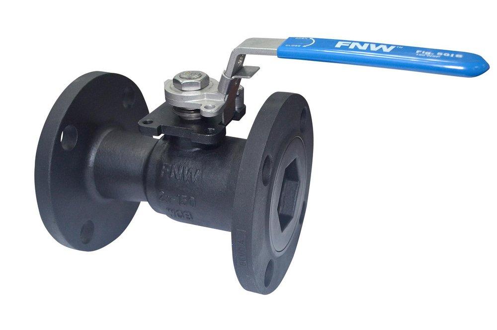 FNW® Figure 501C 3 in. Carbon Steel Standard Port Flanged 150# Ball Valve
