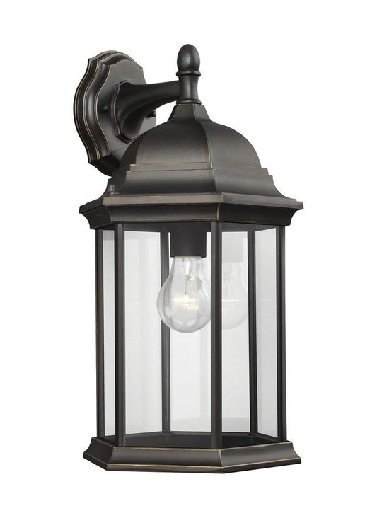 Visual Comfort & Co. Generation Lighting Sevier 100W 1-Light Medium E-26 Incandescent Outdoor Wall Sconce in Antique Bronze