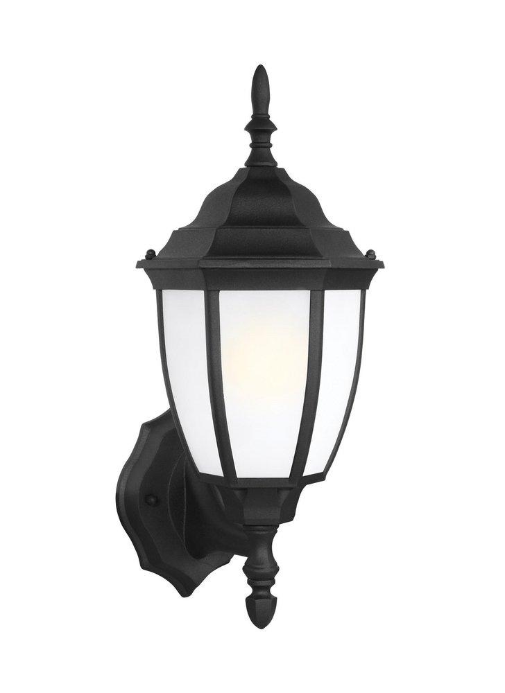 Visual Comfort & Co. Generation Lighting Bakersville 100W 1-Light Medium E-26 Outdoor Wall Sconce in Black