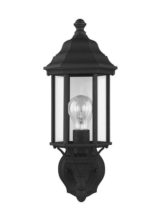 Visual Comfort & Co. Generation Lighting Sevier 100W 1-Light Medium E-26 Incandescent Outdoor Wall Sconce in Black