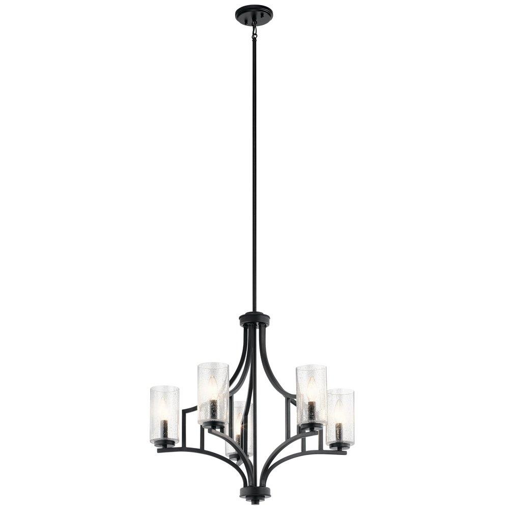 Kichler Lighting Vara 60W 5-Light Chandelier in Distressed Black