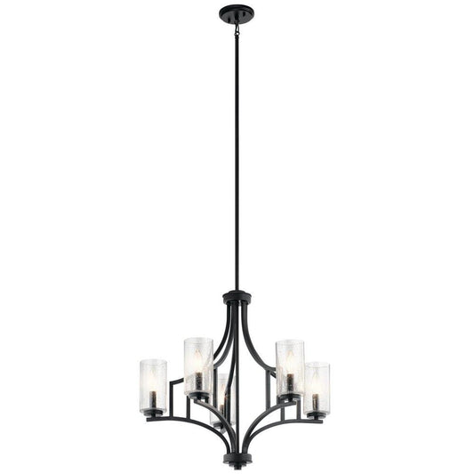 Kichler Lighting Vara 60W 5-Light Chandelier in Distressed Black
